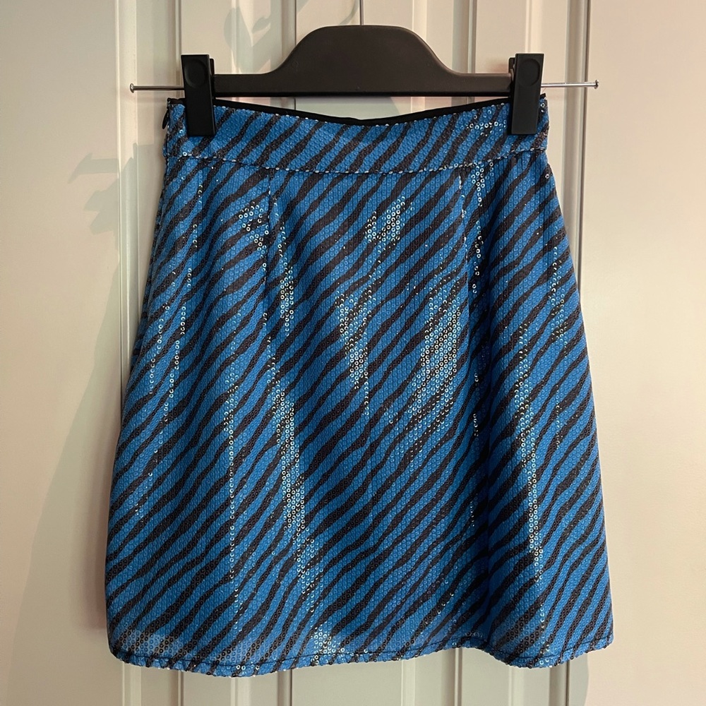Brand new with tags Olivia Rubin blue/black skirt